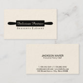 の転がピン |グルメ 名刺 (正面/裏面)