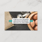 の転がピン |ベーキング成分 名刺 (裏面)