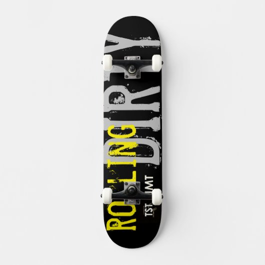 の転がDIRTY SKATEBOARDブランド/ JMT Skateboards スケートボード (正面)