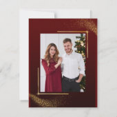 の輝結婚くクリスマスツリー招待状 招待状 (裏面)