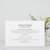 の週結婚ウェルカムマップカード – Shannon用カスタムの (スタンド正面)