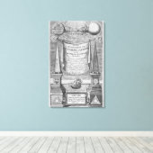 「の進歩と熟達度学について」 キャンバスプリント (インサイチュ (ウッドフロア))