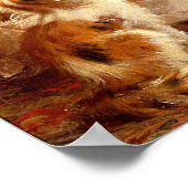 の遊と子猫 – プリント (角)