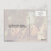 の遊アウトドアby Nicolas Lancret ポストカード (裏面)