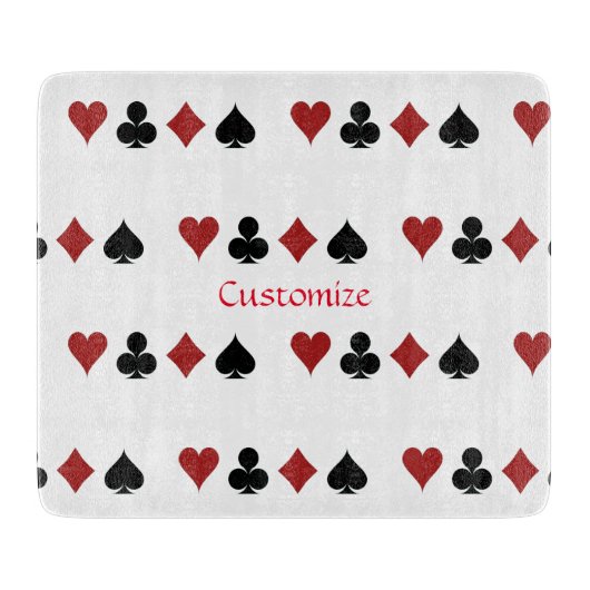 の遊カードがThunder_Coveに適合 カッティングボード (正面)