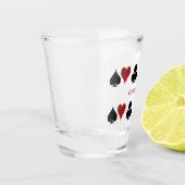 の遊カードがThunder_Coveに適合 ショットグラス (左)