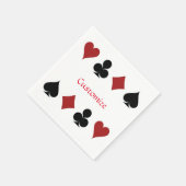 の遊カードがThunder_Coveに適合 スタンダードカクテルナプキン (角)