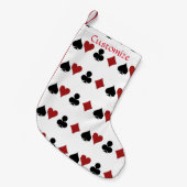 の遊カードがThunder_Coveに適合 スモールクリスマスストッキング (正面 (吊り時))