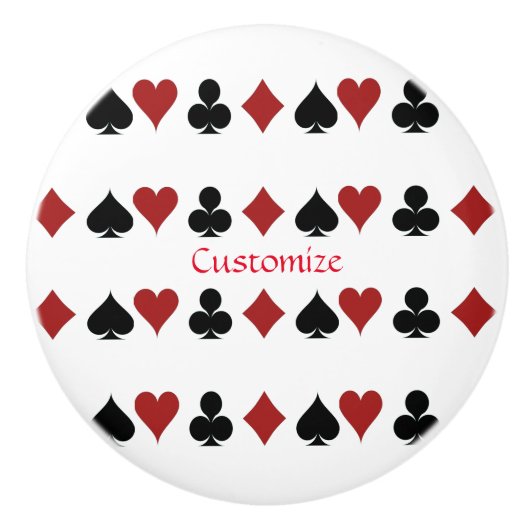 の遊カードがThunder_Coveに適合 セラミックノブ (正面)