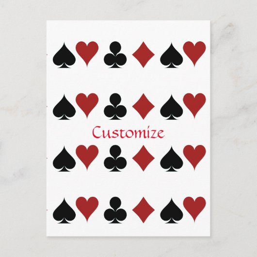 の遊カードがThunder_Coveに適合 ポストカード (正面)