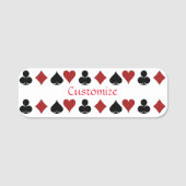 の遊カードがThunder_Coveに適合 名札 (正面)