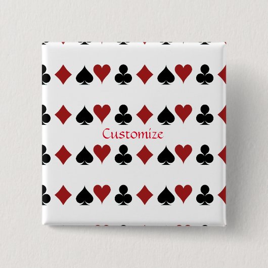 の遊カードがThunder_Coveに適合 缶バッジ (正面)