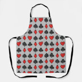 の遊カードシンボル エプロン (正面)