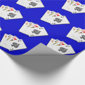 の遊カード包装紙 ラッピングペーパー (角)