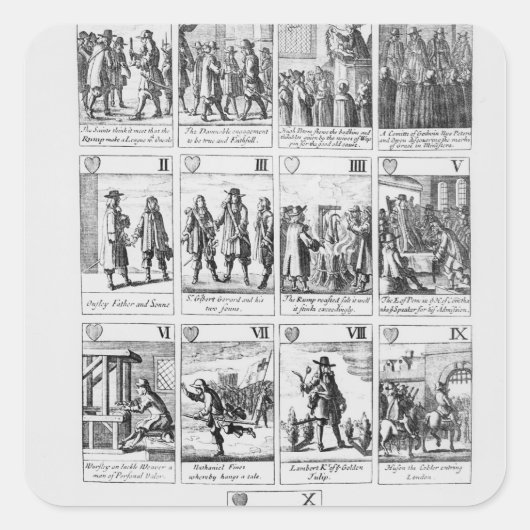 の遊カード スクエアシール (正面)