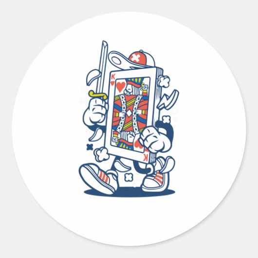 の遊カード ラウンドシール (正面)