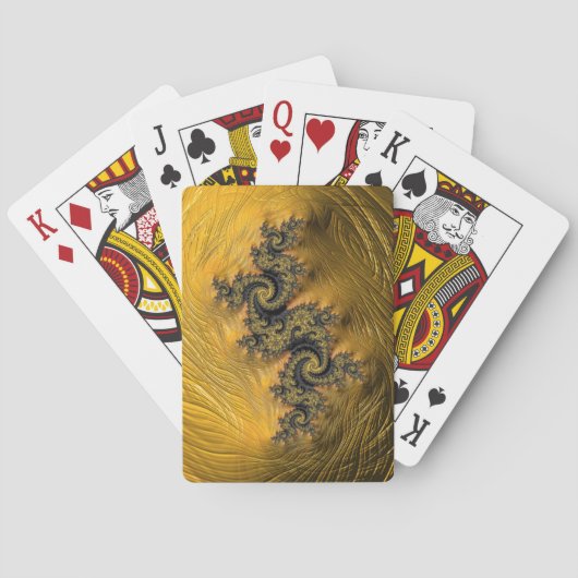 の遊カード – F320 "Golden Dragon" トランプ (裏面)