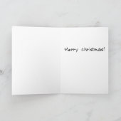 の遊クリスマスツリーCorgi Christmas Card シーズンカード (内部)