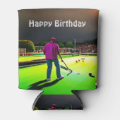 の遊トワイライトローンボウル、誕生日クーラーボックス 缶クーラー (正面)