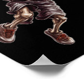 の遊バスケックールトバスケットFunny Halloween 1 ポスター (角)