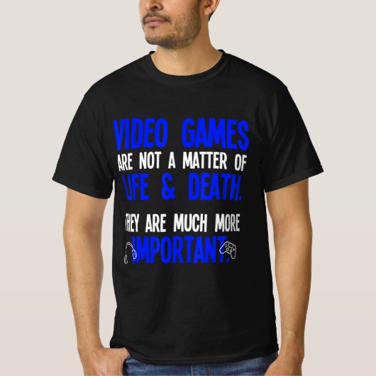 の遊ビデオゲームおもしろいPCコンソールのゲーマーギーク1 Tシャツ (正面)