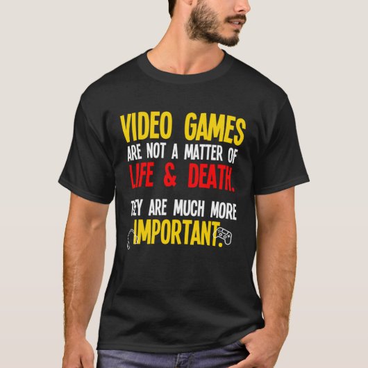 の遊ビデオゲームPCコンソールのゲーマーギーク Tシャツ (正面)