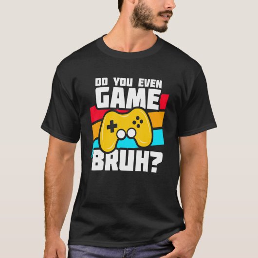 の遊ビデオゲームPCコンソールGaming Video Gam Tシャツ (正面)