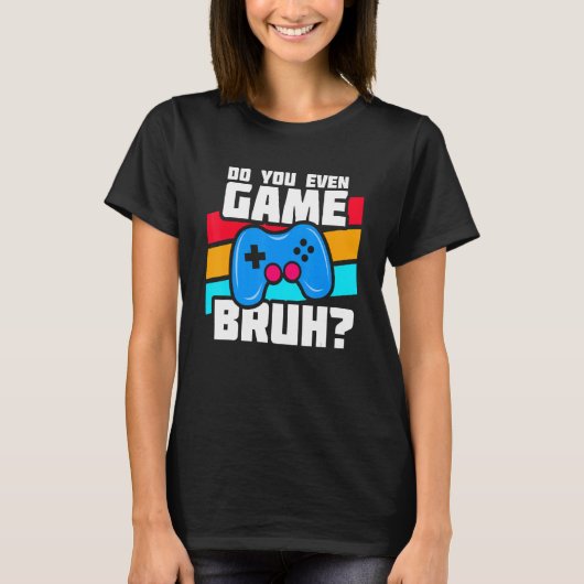 の遊ビデオゲームPCコンソールGaming Video Gam Tシャツ (正面)