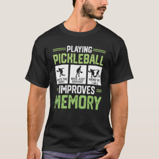の遊ピックボールが記憶力を向上 Tシャツ
