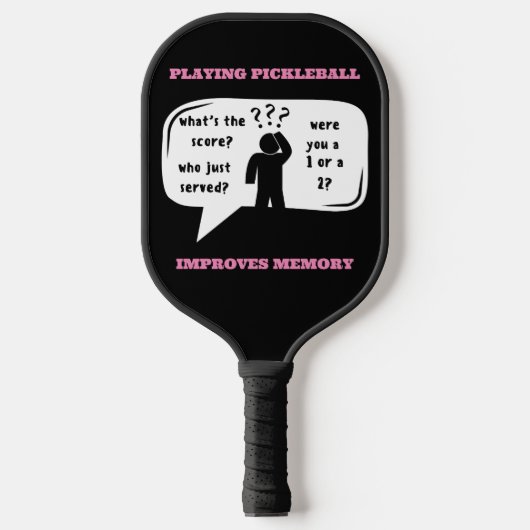 の遊ピックボールでメモリがおもしろい向上 ピックルボールラケット (正面)