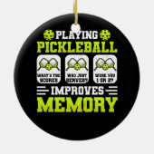 の遊ピックボールでメモリが向上するスコアJ セラミックオーナメント (裏面)