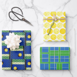 の遊ピックボール'Til the Streetlights 来 Blue ラッピングペーパーシート