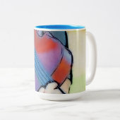 の遊ヴィオラマグ ツートーンマグカップ (正面右)