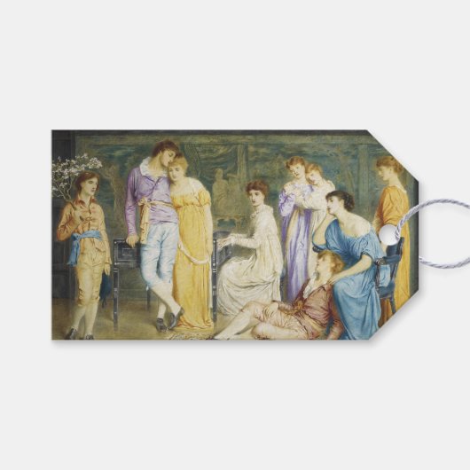 の遊前奏曲はバッハ ギフトタグ (正面(横))