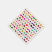 の遊名刺のスーツ スタンダードカクテルナプキン (角)