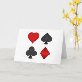 の遊名刺スーツ： カード (黄色い花)