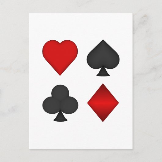 の遊名刺スーツ: ポストカード (正面)