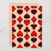 の遊名刺パターン 招待状 (正面/裏面)