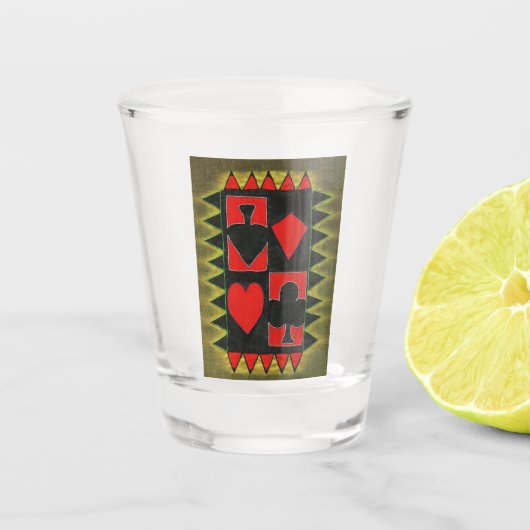 の遊名刺 ショットグラス (正面)