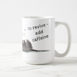 の遊死んだオポッサムマググ コーヒーマグカップ