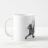 の運スタイル コーヒーマグカップ (左)