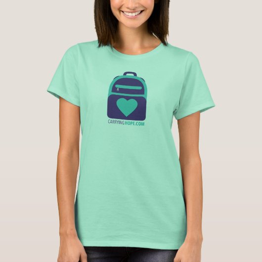 の運ホープ女子サッカーシャツ Tシャツ (正面)
