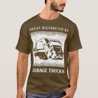 ~の運転者のためのMensリサイクルトラック運転ことわざ Tシャツ