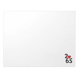 の部屋番号256 ノートパッド