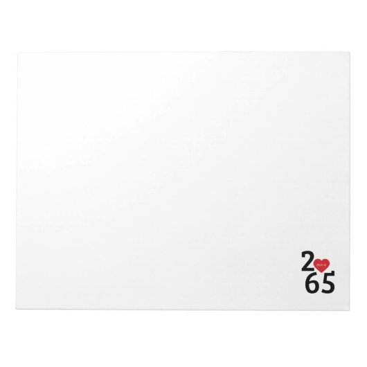 の部屋番号256 ノートパッド (正面)