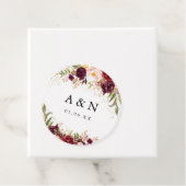 の金ゴールド結婚ダストブルゴーニュフローラ フェイバータグ (インサイチュ)