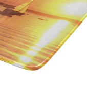 *~*の金日没のヨットロードアイランド カッティングボード (角)