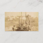 の銀行のエジプトの潅漑機械 名刺 (裏面)