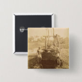 の銀行のエジプトの潅漑機械 缶バッジ (正面&裏面)