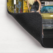 の銃、キャデラックブロンド マウスパッド (コーナー)